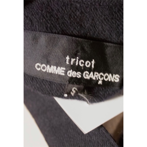 Tricot Comme des Garçons navy wool apron dress - Picture 9 of 9